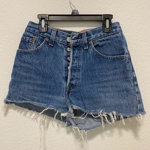 Levi’s Vintage High Waisted Shorts